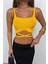 Munn Collection Bel Bağcıklı Crop Bluz 3