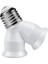 Ledx DY-101 E27 Duy Çoğaltıcı (Tek Duydan Çift E27 Lamba Bağlantısı) 2