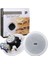 Magicvoice MV-160 16 cm 6" Tweeterli Beyaz Trafolu Alçıpan Tavan Hoparlör 4