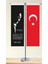 Masaüstü T Model Bayrak Direği 4