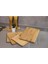 5 Bambu Standlı Kesme Tahtası 4lü Set - M7B11 Bambu Kahverengi 30 x 20 3