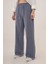 Munn Collection Bel Lastikli Paça Detaylı Cepli Indigo Pantolon 2