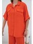 Munn Collection Oranj Gömlek ve Pantolon Takım 3