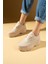 Yüksek Taban Bağcıklı Kadın Sneaker 54-0142-24 1