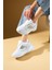 Kalın Taban Bağcıklı Fileli Taş Detaylı Kadın Sneakers 89-044-25 2
