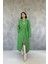 Munn Collection Yeşil Kuşaklı Midi Kaban 5