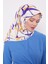 Sarı Crack Desen Trend Twill Eşarp 2