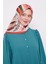 Fuşya Fırça Desen Trend Twill Eşarp 3