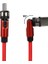 Powermaster PM-25904 3 In 1 Kırmızı Çok Amaçlı Taşınabilir Şarj Kablosu 2