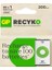 Gp Batteries Recyko 200 Mah 9V Boy Ni-Mh Şarjlı Pil Tekli Paket 2