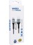 Weko WK-22023 USB To Micro USB Örgülü Lacivert Telefon Şarj Kablosu 2