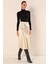 Munn Collection 15806 Saten Etek - Krem 2