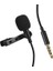 Magicvoice JH-043 Cep Telefonu Için 3.5 mm Jack Girişli Youtuber Yaka Mikrofonu 1