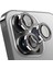 iPhone 14 Pro/iphone 14 Pro Max Için Kamera Lens Koruyucu, Alüminyum 9h Temperli Cam Lens Kamera Koruyucu Apple iPhone 14 Pro ve Apple iPhone 14 Pro Max Kamera Koruyucu (Gümüş) 1