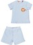 Sportif Nakış Detaylı Tişört-Şort Erkek Bebek Ikılı Takım 1
