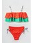 Desenli Kız Çocuk Mayo Bikini Takımı 1