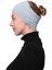 Kadın Penye Dikişsiz Tesettür Bandana Bone Spor Saç Bandı - Koyu Firuze 1