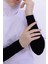 Likralı Penye Kolluk Siyah - Pratik Kadın Tesettür Düz Namaz Kolluğu 1 Çift 40CM Viskon Hijab 4