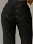 Munn Collection Kadın Yüksek Bel Bağcıklı Desenli Triko Plaj Pantolon 4