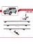 Toyota Highlander 2001-2007 Arası ile Uyumlu Basıc Model Ara Atkı Tavan Barı Gri 4 Adet 5