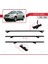 Lexus Rx 2 (XU30) 2004-2009 Arası ile Uyumlu Basıc Model Ara Atkı Tavan Barı Siyah 2 Adet 5