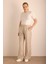Beli Lastikli Keten Tencel Pantolon 2