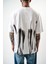 Erkek Immortal Baskılı Oversize T-Shirt Beyaz 5