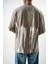 Erkek Immortal Baskılı Oversize T-Shirt Gri 5