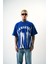 Erkek Immortal Baskılı Oversize T-Shirt Saks 1