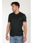 4546 Kagi Kol Yaka Şeritli O Yaka T-Shirt 2