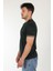 4546 Kagi Kol Yaka Şeritli O Yaka T-Shirt 4