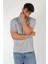 4546 Kagi Kol Yaka Şeritli O Yaka T-Shirt 2