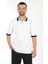 66569 Yakası Fermuarlı Kol Yaka Farklı Renk T-Shirt 1