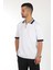 66569 Yakası Fermuarlı Kol Yaka Farklı Renk T-Shirt 2