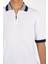 66569 Yakası Fermuarlı Kol Yaka Farklı Renk T-Shirt 3
