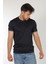 4546 Kagi Kol Yaka Şeritli O Yaka T-Shirt 1