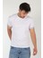 4546 Kagi Kol Yaka Şeritli O Yaka T-Shirt 1