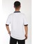 66569 Yakası Fermuarlı Kol Yaka Farklı Renk T-Shirt 4