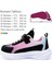 Drops Stripes Sneaker Kız Çocuk Spor Ayakkabı Pudra Pembe 3
