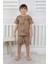 Şortlu Erkek Çocuk Pijama Takımı – %100 Pamuk – Desenli – Yazlık – 3-8 Yaş 1