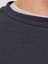 Erkek Bisiklet Yaka Düz Renk Sweatshirt 12257853 5