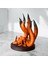 Kurama (Kyubi) 3D Baskı Koleksiyon Figürü – El Boyaması, Naruto Lanetli Mühürlü 2