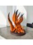 Kurama (Kyubi) 3D Baskı Koleksiyon Figürü – El Boyaması, Naruto Lanetli Mühürlü 4