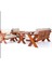 Joy Tropic Iroko Ahşap Bahçe Takımı (Bahçe Mobilyası Oturma Grubu) 4