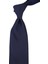 Lacivert Reps Dokulu Düz Mendilli Klasik Kravat KK13176 1