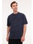 ml Gofre 11URB4003 5fx Lacivert Erkek Kısa Kol T-Shirt 1