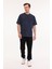 ml Gofre 11URB4003 5fx Lacivert Erkek Kısa Kol T-Shirt 3