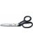 A4115-8 Tekstil / Yatık Regula Makası No: 8 Inç / 20,32 cm - Nikel Kaplama, Siyah Saplı 1