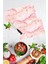 2'li Takım 20X30 & 30X40 Pembe Mermer Desen Görünümlü Takım Cam Kesme Tahtası 1