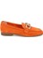 Turuncu/oranj Süet Loafer 2